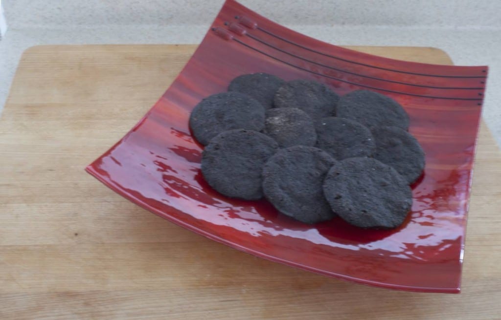 Black Chocolate Cranberry Cookies