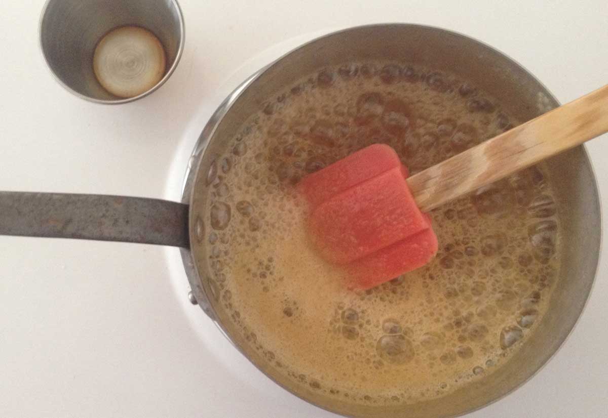 Boiling Easy Peasy Caramel